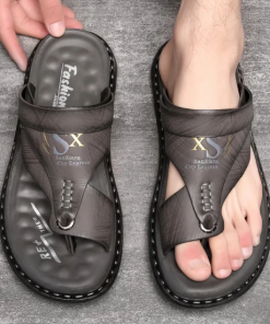 Men'S Summer Outdoor Casual Stylish Flat Sandals  And Multifunctional