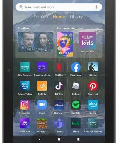 Amazon Fire HD 8 Plus tablet, 8” HD Display, 32 GB