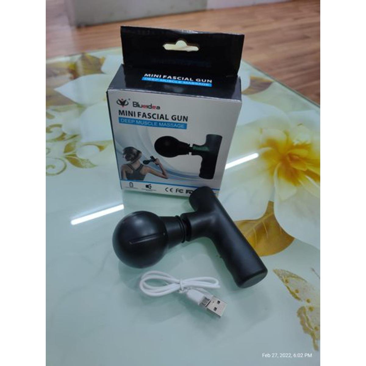 Blueidea Mini Facial Deep Muscle Massager Gun Percussion Muscle Massager - Image 3