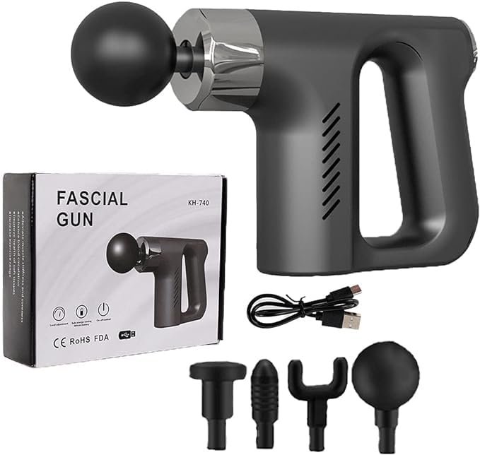 Blueidea FASCIA GUN Massage Gun, High-Quality Massager for Muscles and Fascia, Adjustable Intensity Levels for Massaging Back,
