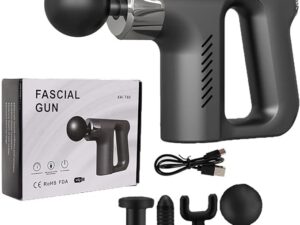 Blueidea FASCIA GUN Massage Gun, High-Quality Massager for Muscles and Fascia, Adjustable Intensity Levels for Massaging Back,