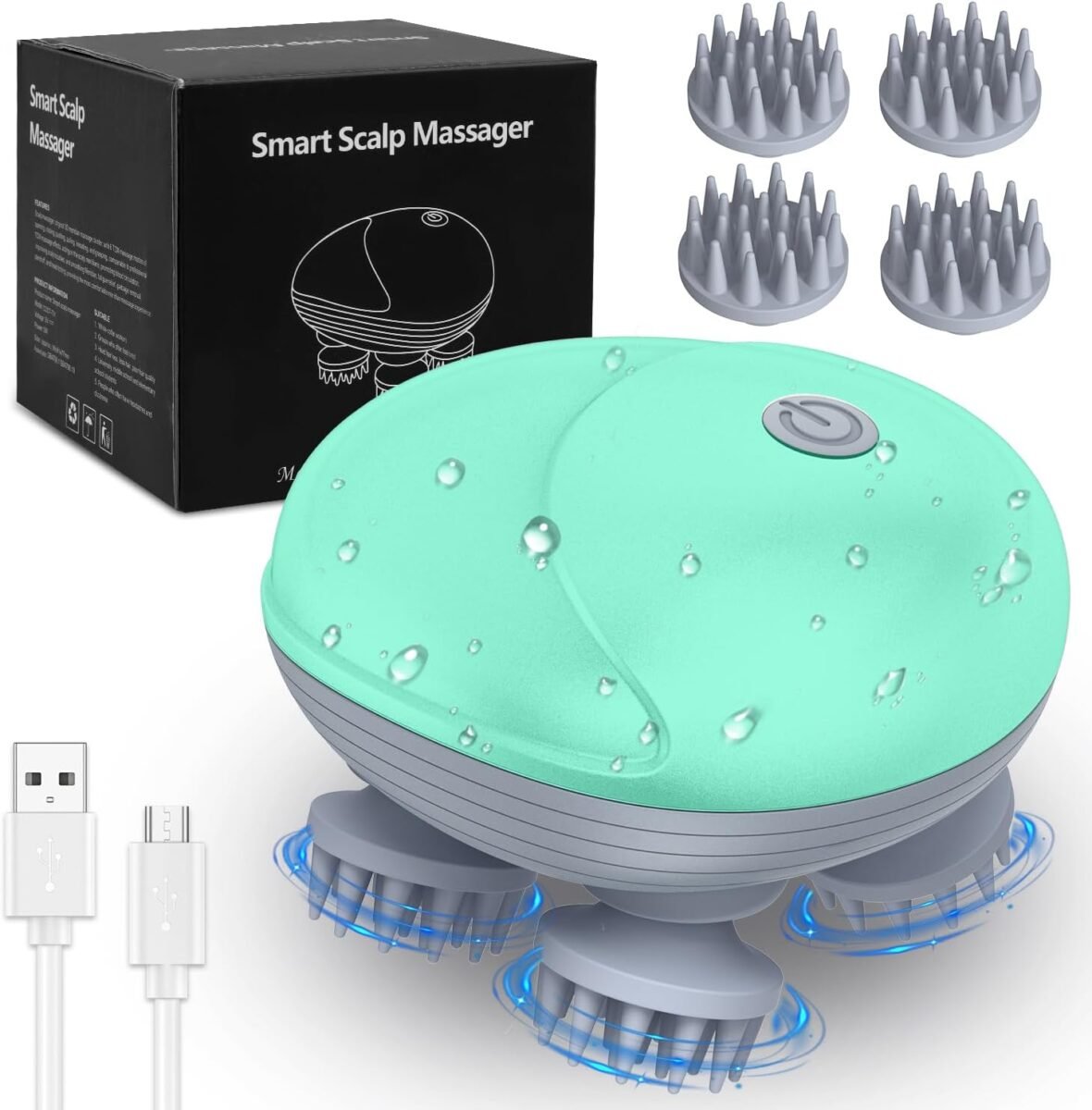 New Electric Head Massager Wireless Scalp Massager - Image 17