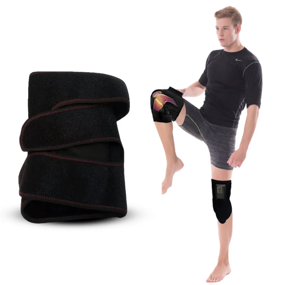 BlueIdea Knee Rechargeable Portable Massager (One Piece) Knee Support Belt Kneepad Compression Sleeve, Male and Female Articulated Knee Pads, Fatigue, Meniscus Tear, Knee Support Electric Heated Knee Pad Warm Leg Wrap Belt Brace Arthritis Pain Relief - Image 5