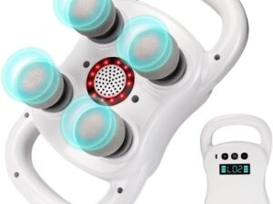 Blueidea Bld331 Massager Powerful Motor Lumbar and Back Muscle Massager Arm and Leg Massage 30W Type-C Quick Charge Inputs 4 Massage Heads