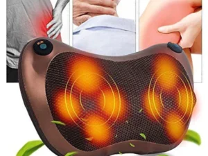 Blueidea Bld609 Neck and Back Massager, 45° Gapless Electric Massage Pillow for Shoulder Pain Relief, Ergonomic Design for Home Car Office Use, Gifts for Men Women Mom Dad