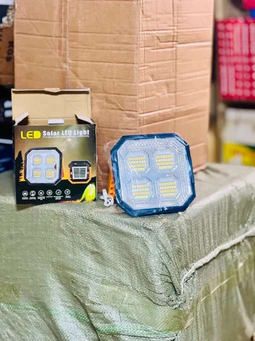 Outdoor power outage emergency special solar charging super bright LED lighting stall lights night market lights 6-8 hours in white light or yellow light mode
