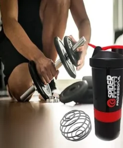 Three Layers Protein Powder Spider Shaker Exercise Bottle 500ml