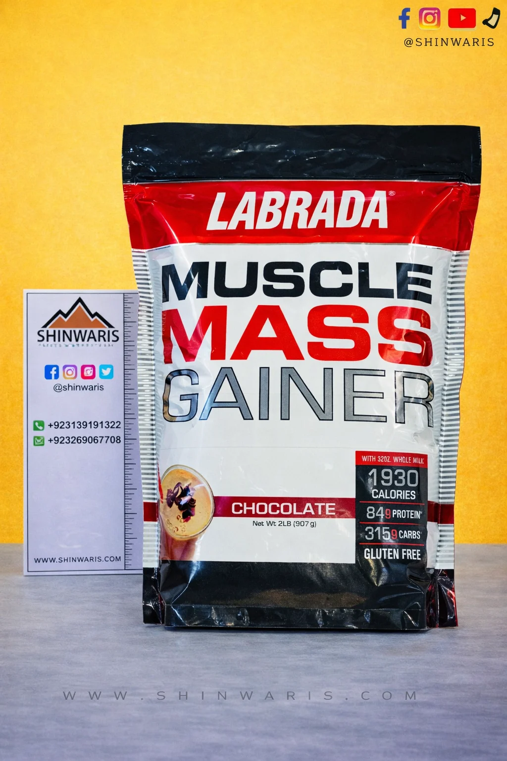 LABRADA MUSCLE MASS GAINER | 2LB best price in pakistan
