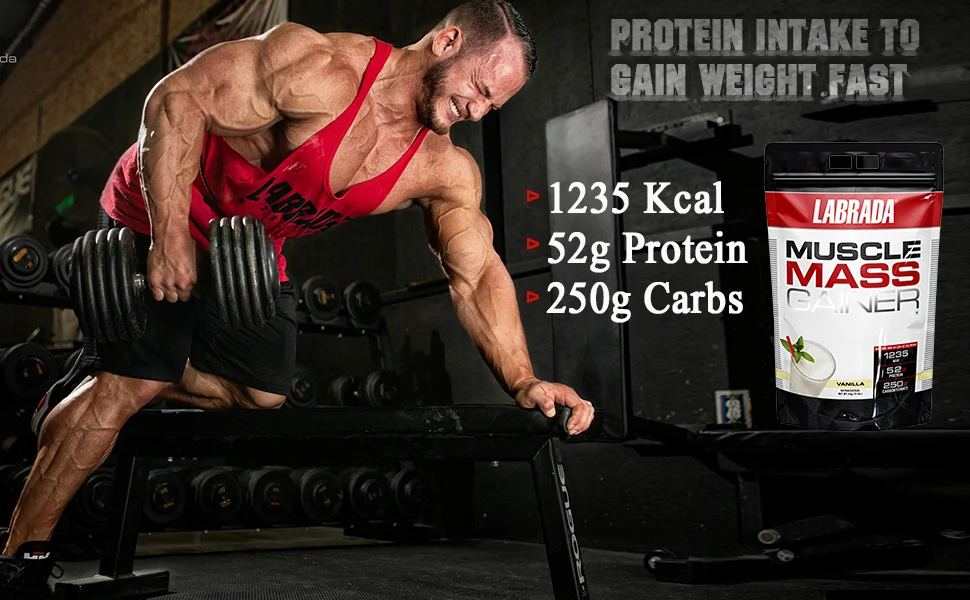 LABRADA MUSCLE MASS GAINER | 2LB best price in pakistan - Image 2