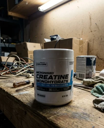Creatine monohydrate best price in pakistan Wellcore Pure Micronised Creatine Powder (83 Servings, Unflavoured) photo review