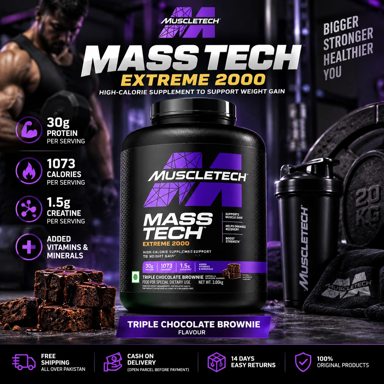 MuscleTech Mass-Tech Extreme 2000 6 LBS - Image 7