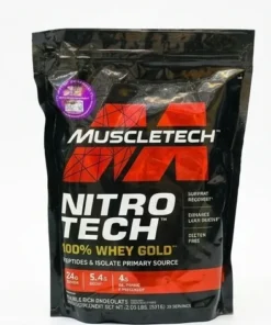 Alternative view of MuscleTech Nitro-Tech Whey Protein 1kg – Price in Pakistan