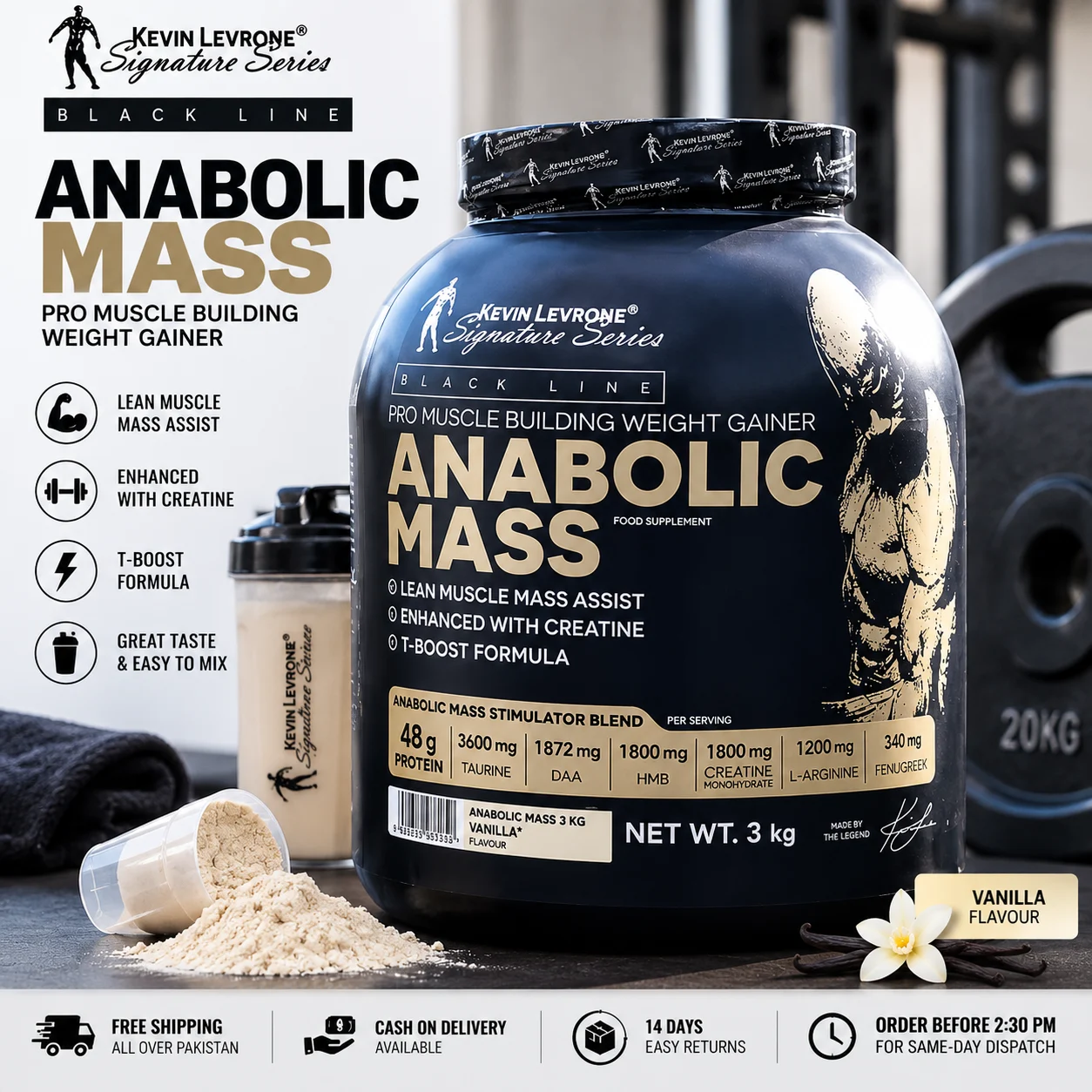 Anabolic Mass 3 kg - Pakistan - Image 3