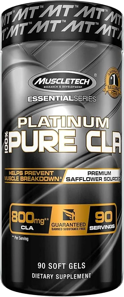 MuscleTech Platinum Pure Cla 90 Servings 90 Soft Gels