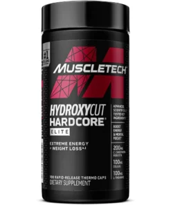 Alternative view of Muscletech – Hydroxycut Hardcore Elite 50 Servings 100 Capsules