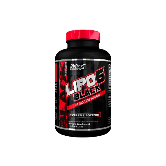 Nutrex Research – Lipo-6 Black – Fat Burning – 40 Servings 120 Liquid-Caps - Image 2