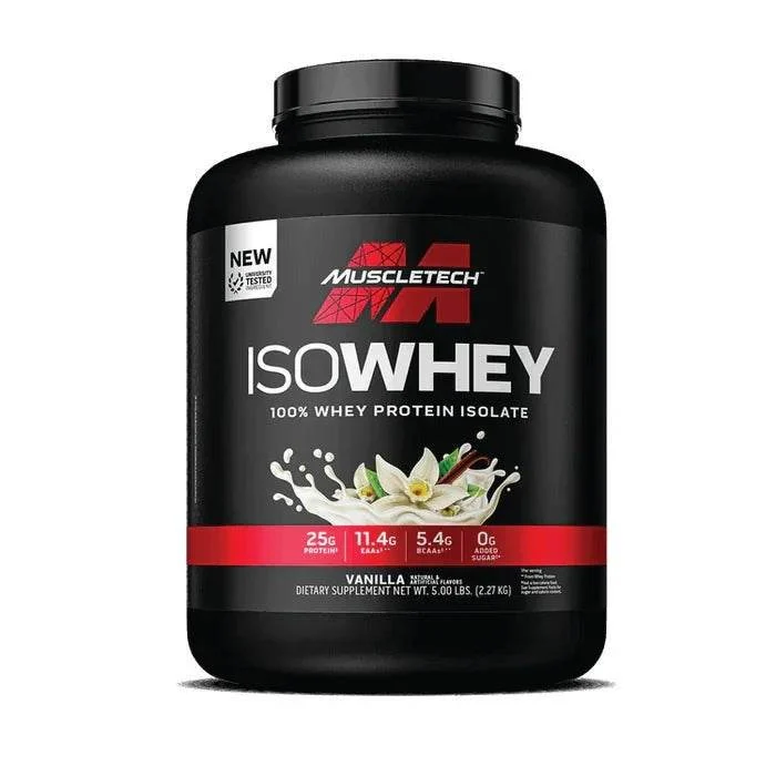 Muscletech Isowhey, Chocolate, 5 LB