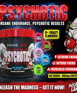 Insane Labz Psychotic Pre-Workout 60 Servings