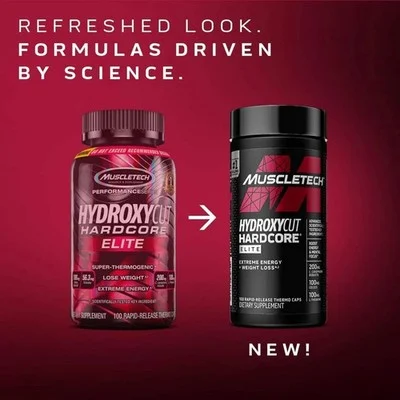 Muscletech – Hydroxycut Hardcore Elite 50 Servings 100 Capsules - Image 9